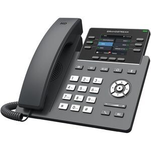 Grandstream GRP2613 Dual Port 2.8" IP Phone w/ 6 Lines & 4 SIP Accounts - Black
